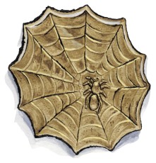 Chocolate Spider Webs