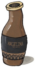 Angelina Drinking Chocolate Bottle from Paris