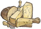 3 Cheeses plus Bread Customizable Gift Box