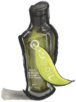 Bottle of Onsa's olive oil