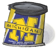 University of Michigan Peanuts