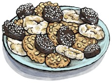 Fancy Schmancy Holiday Cookies & Cookbook