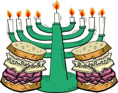 Hanukkah Corned Beef Reuben Sandwich Kit
