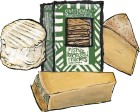 3 Cheeses plus Crackers Customizable Gift Box