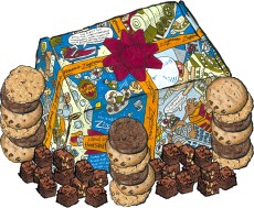 Customizable 40 Mini Pastry Gift Box