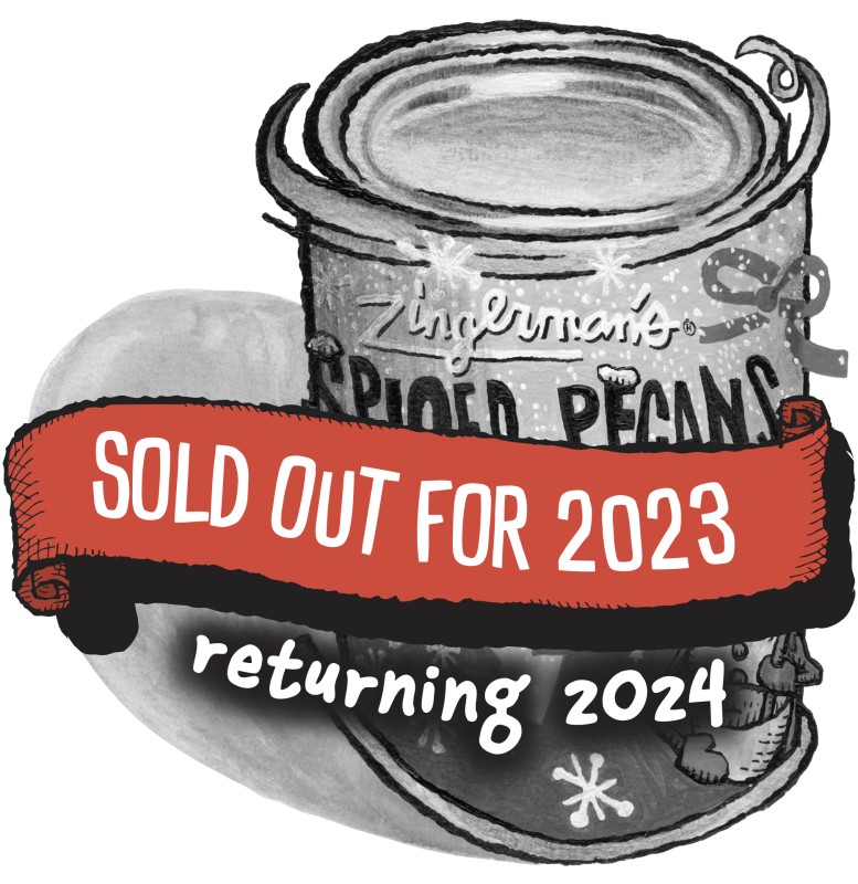 Spiced Pecans in Holiday Edition Tin for sale. Buy online at Zingerman