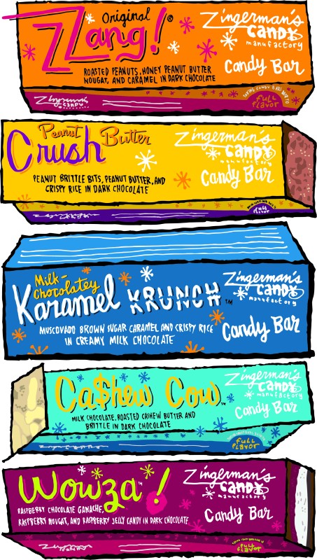 Zzang! Handmade Candy Bars for sale. Buy online at Zingerman's