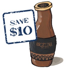 Angelina Drinking Chocolate Bottle from Paris