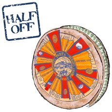 Comté Cheese from Fort St. Antoine