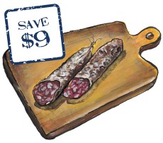 Sacre Bleu Saucisson Sec Salami