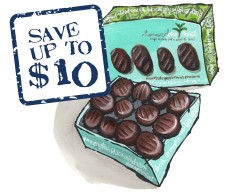 Summerdown Chocolate Peppermint Candies